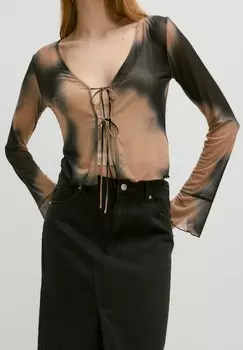 Блуза FLORENCE EDITED, коричневый