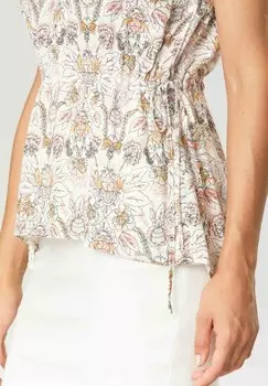 Блуза FLOWER5 QUIOSQUE, кремовый