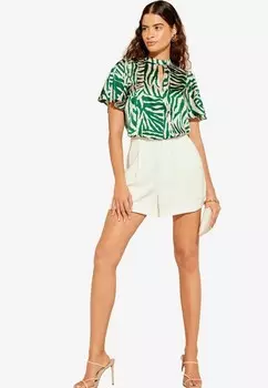 Блуза FLUTTER SLEEVE Friends Like These, зеленый