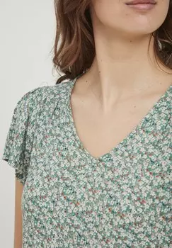 Блуза FRALCRINKLE 4 BLOUSE Fransa, серый деним