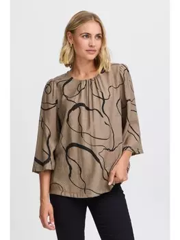 Блуза Fransa, коричневый