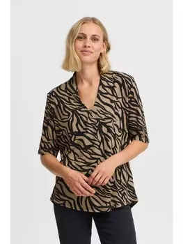 Блуза Fransa, коричневый