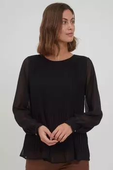 Блуза Fransa Langarm FRDAJAPLISSE 1 Blouse, черный