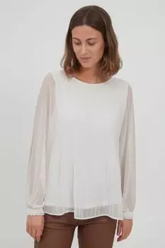 Блуза Fransa Langarm FRDAJAPLISSE 1 Blouse, натуральный