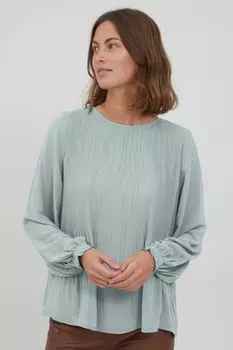 Блуза Fransa Langarm FRDAJAPLISSE 1 Blouse, серый