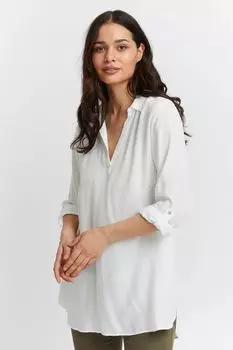 Блуза Fransa Longshirt, белый