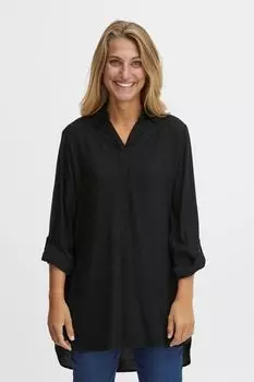 Блуза Fransa Longshirt, черный