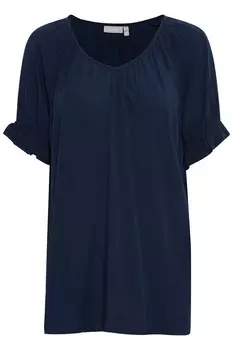 Блуза Fransa SUNNY, темно-синий