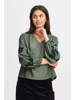 Блуза Fransa, зеленый