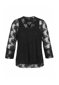 Блуза frapp, черный