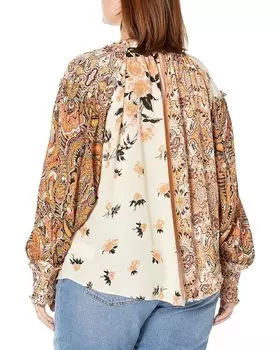 Блуза Free People Gemini Blouse, цвет Sand Combo