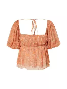 Блуза Free People PENELOPE, цвет Orange/Dark Orange