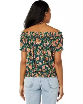 Блуза Free People Suki Blouse, цвет Garden Combo