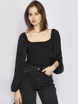 Блуза Freshlions Top XENIA, черный