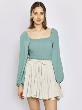 Блуза Freshlions Top XENIA, мятный