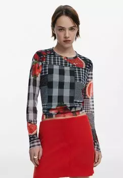 Блуза FRUIT Desigual, черный