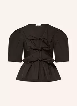 Блуза Ganni, черный