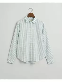 Блуза Gant Langarmbluse, цвет dusty turquoise