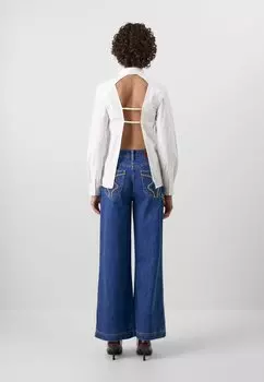 Блуза GAP X CULT GAIA BCKLS PERF SHIRT GAP, молочный