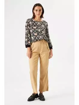 Блуза Garcia Bluse, цвет Schwarz/Gelb