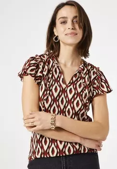 Блуза Garcia, коричневый