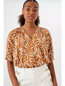 Блуза Garcia, светло-коричневый