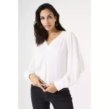 Блуза Garcia T40235, белый