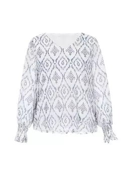 Блуза gaya Blouse, небесно-синий