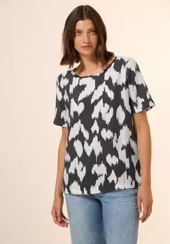 Блуза GEMUSTERTE Cecil, серый