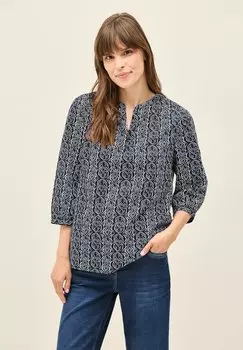 Блуза GEMUSTERTE Cecil, синий