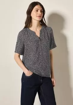 Блуза GEMUSTERTE Cecil, темно-синий