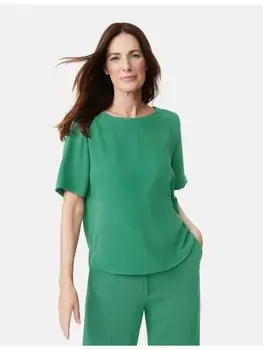 Блуза Gerry Weber Kurzarm, цвет deep green