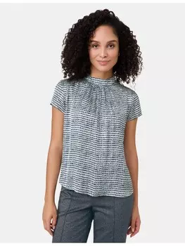 Блуза Gerry Weber Kurzarm, цвет ecru-colored dots