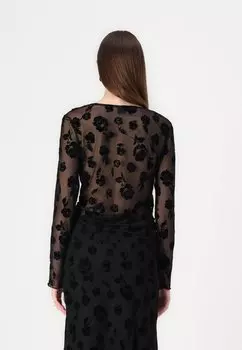 Блуза Gina Tricot, черный