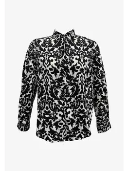 Блуза GINI LONDON Gini Ikat Loose, цвет multi_coloured