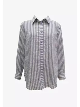 Блуза GINI LONDON Gini Linen, синий