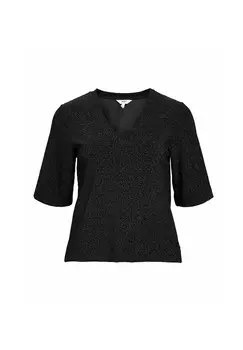 Блуза GLITZER Object, черный