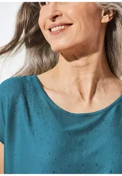 Блуза GLITZERSTEINEN GOLDNER, синий