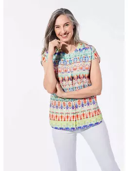 Блуза GOLDNER, цвет bunt/gemustert