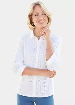 Блуза GOLDNER Jersey, белый