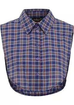 Блуза GOLDNER nkragen, синий