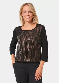 Блуза GOLDNER nshirt, черный