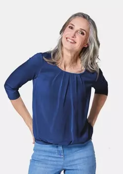 Блуза GOLDNER nshirt, королевский синий