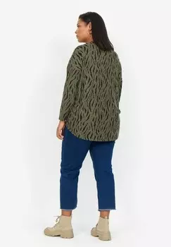 Блуза GRISJA Wasabi Concept, оливковый