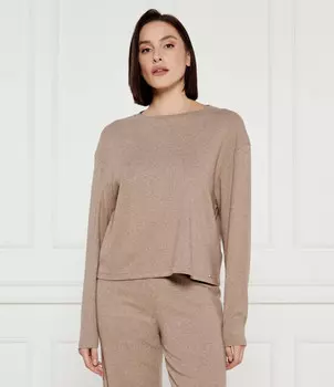 Блуза Guess Underwear ELSA Loose fit, бежевый