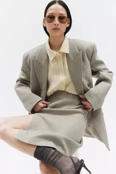 Блуза H&M, бежевый
