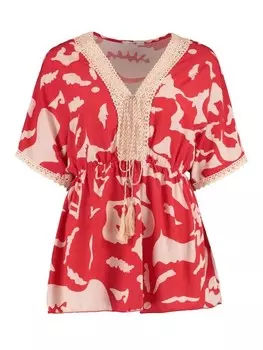 Блуза Hailys Halbarmbluse, цвет 7527 red div