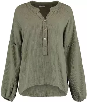 Блуза Hailys, оливковый