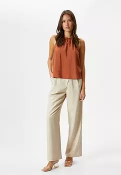 Блуза HALTER NECK TANK Koton, коричневый