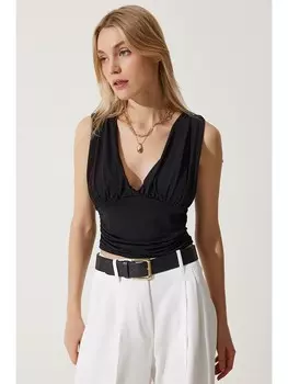 Блуза Happiness Istanbul ntop, черный